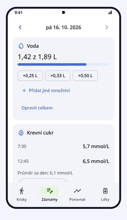 Záznamy