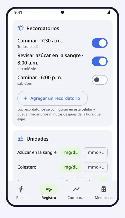 Recordatorios