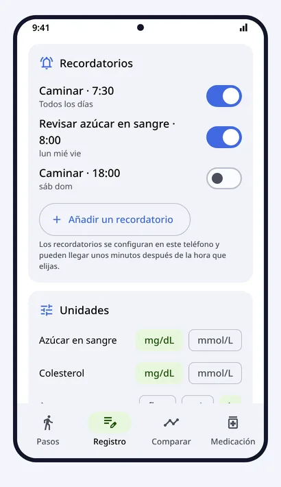 Recordatorios